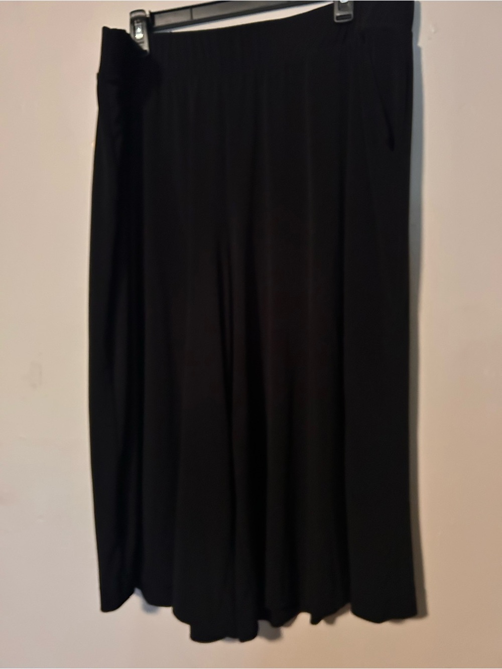 Lane Bryant Black capris  with Elastic Waist
